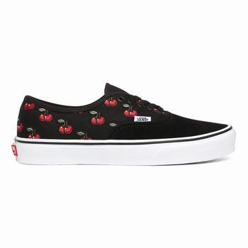 Férfi Vans Cherries Authentic Tornacipő VA5483910 Fekete